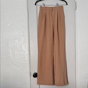 Abercrombie & Fitch Tan Wide-Leg Pants